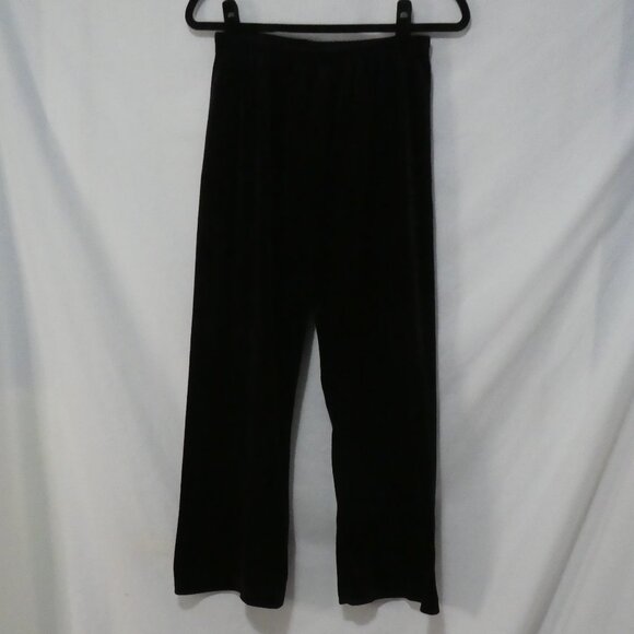 Unbranded | small | Black Velour Relaxed Fit Loungewear Pants - Picture 1 of 16